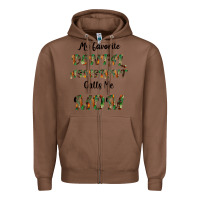 Chestnut My Favorite Dental Assistant Calls Me Mom Zipper Hoodie - Bettercallsaul