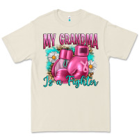 Bone Breast Cancer My Grandma Is A Fighter Premium Tee - Artiststas