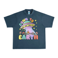 Midnight Navy down to earth Urban Heavy Tee - MaliasSmallBusiness
