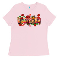 Bubblegum Pink chingona Ladies Tee - AdoDesignShop