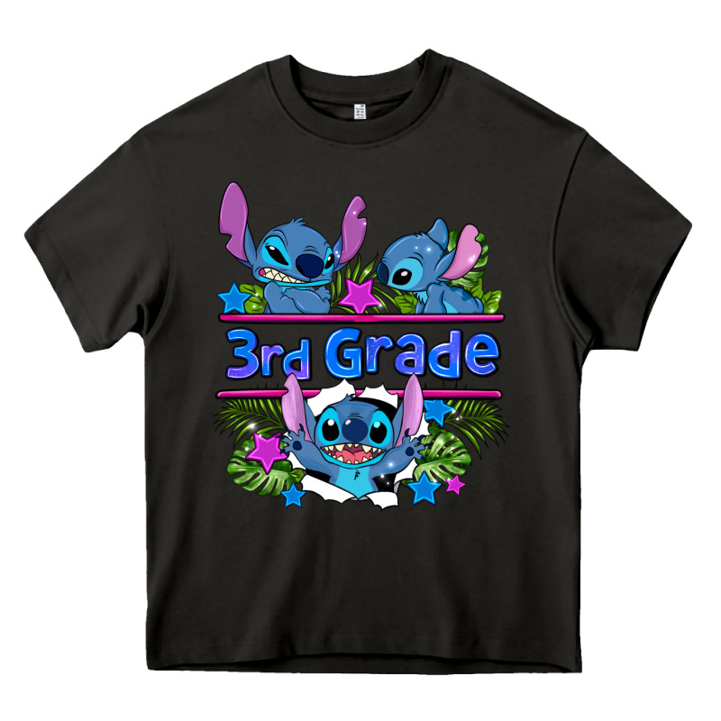 Preview Flower Stitch 3rd Grade Heavy Core Tee by AdoDesignShop | Teevron