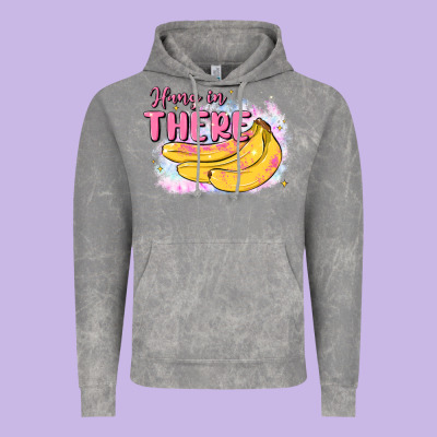 Hang In There Vintage Hoodie Designed By Maliassmallbusiness