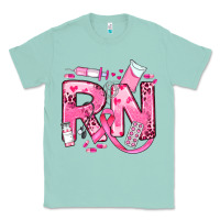 Seafoam breast cancer rn registered nurse Classic Tee - JahusDesignShop