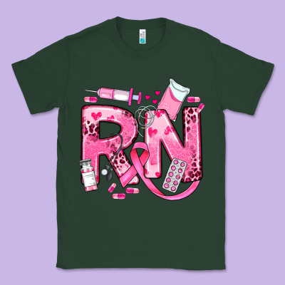 Breast Cancer Rn Registered Nurse Classic Tee Designed By Jahusdesignshop