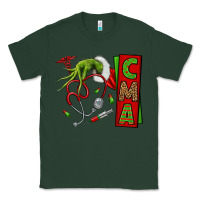 Sports Green grinch hand cma nurse Classic Tee - NancyCooperArtShop