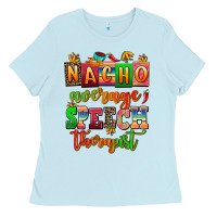 Nacho Average Speech Therapist Ladies Tee | Teevron