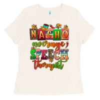 Bone nacho average speech therapist Ladies Tee - AdoDesignShop