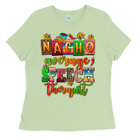 Matcha nacho average speech therapist Ladies Tee - AdoDesignShop