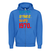 True Royal Legend Since May 1970 Zipper Hoodie - Bettercallsaul