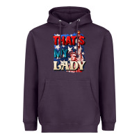 Plum thats my lady 4th of july Heavyweight Hoodie - CowGirlArtShop