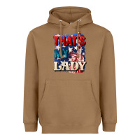 Toasted Coconut thats my lady 4th of july Heavyweight Hoodie - CowGirlArtShop