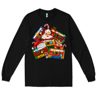 Black christmas cassette tapes Long Sleeve Tee - MaliasSmallBusiness
