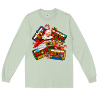 Matcha christmas cassette tapes Long Sleeve Tee - MaliasSmallBusiness