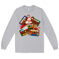 Moon Dust christmas cassette tapes Long Sleeve Tee - MaliasSmallBusiness