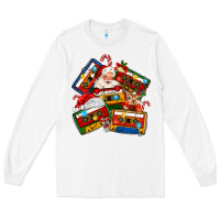White christmas cassette tapes Long Sleeve Tee - MaliasSmallBusiness