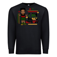 Black i am black history black boy  juneteenth Premium Sweatshirt - CowGirlArtShop