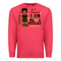 Cardinal i am black history black boy  juneteenth Premium Sweatshirt - CowGirlArtShop
