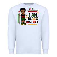 I Am Black History Black Boy  Juneteenth Premium Sweatshirt | Teevron