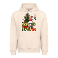 Sandshell Ho Ho Ho Christmas Gnome Urban Hoodie - BundleAndBundleShop