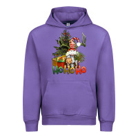 Tulip Ho Ho Ho Christmas Gnome Urban Hoodie - BundleAndBundleShop
