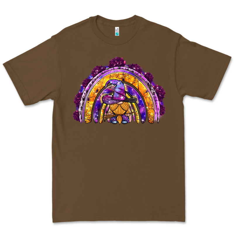 Witchy Gnome Rainbow Premium Tee by BundleAndBundleShop | Teevron