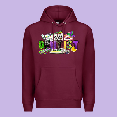 Dentist Mardi Gras Premium Hoodie Designed By Cowgirlartshop