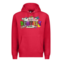 Cardinal dentist mardi gras Premium Hoodie - CowGirlArtShop