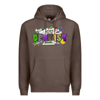 Coffee dentist mardi gras Premium Hoodie - CowGirlArtShop