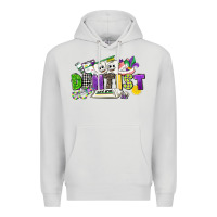 Dove Grey dentist mardi gras Premium Hoodie - CowGirlArtShop