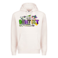 Pale Pink dentist mardi gras Premium Hoodie - CowGirlArtShop