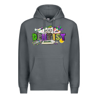 Rock dentist mardi gras Premium Hoodie - CowGirlArtShop