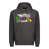 Smoke dentist mardi gras Premium Hoodie - CowGirlArtShop