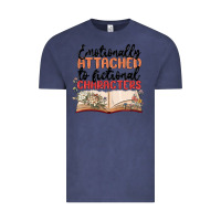 Vintage Denim emotionally attached to fictional characters Vintage Tee - MaliasSmallBusiness