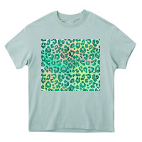 Arona green leopard glitter Heavy Core Tee - JahusDesignShop