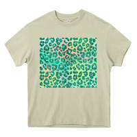 Mossy green leopard glitter Heavy Core Tee - JahusDesignShop