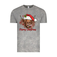 Cloud Rock mooey christmas cow Vintage Tee - JahusDesignShop
