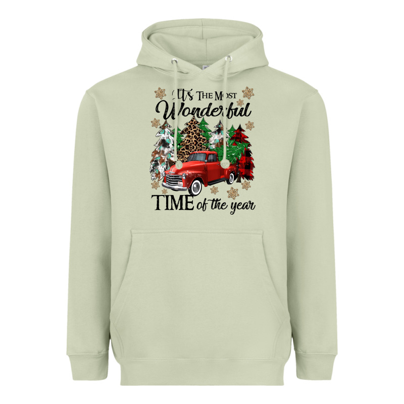 Its The Most Wonderful Time Of The Year Heavyweight Hoodie by CowGirlArtShop | Teevron