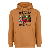 Meerkat its the most wonderful time of the year Heavyweight Hoodie - CowGirlArtShop