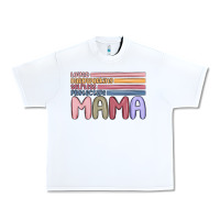White mama Urban Heavy Tee - MaliasSmallBusiness