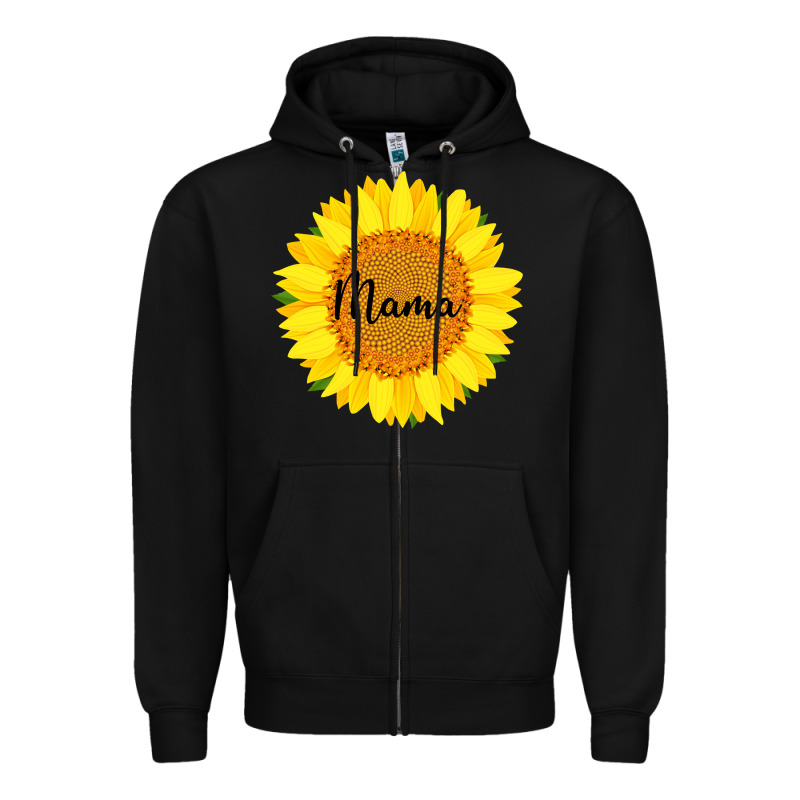 Sunflower Mama Zipper Hoodie by Bettercallsaul | Teevron