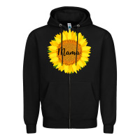 Black Sunflower Mama Zipper Hoodie - Bettercallsaul