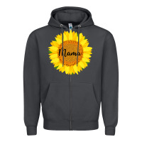 Smoke Sunflower Mama Zipper Hoodie - Bettercallsaul
