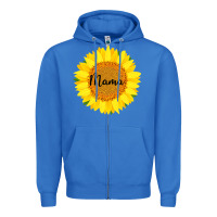True Royal Sunflower Mama Zipper Hoodie - Bettercallsaul