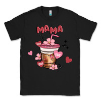 Black mama coffee cups Classic Tee - MaliasSmallBusiness
