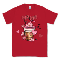 Red mama coffee cups Classic Tee - MaliasSmallBusiness