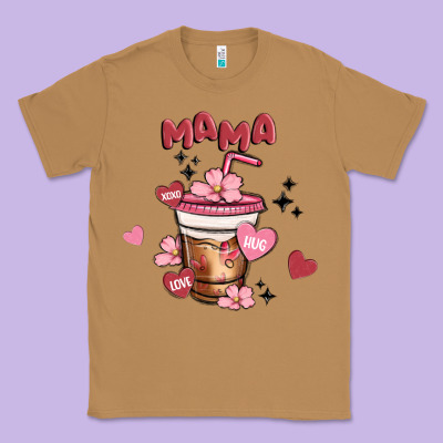 Mama Coffee Cups Classic Tee Designed By Maliassmallbusiness