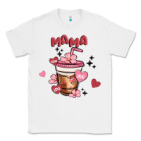 White mama coffee cups Classic Tee - MaliasSmallBusiness