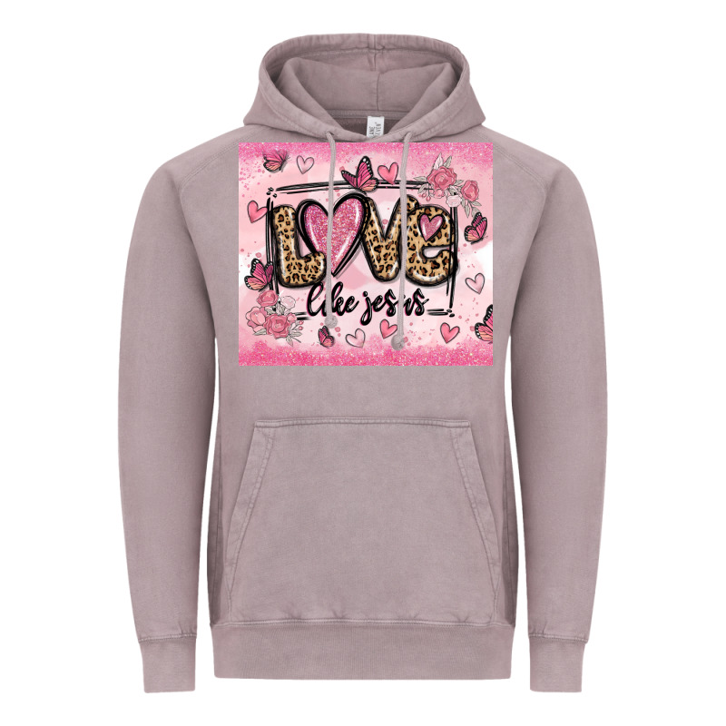 Love Like Jesus Vintage Hoodie by MaliasSmallBusiness | Teevron
