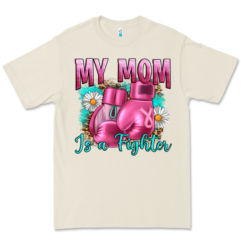 Breast Cancer My Mom Is A Fighter Premium Tee by Artiststas | Teevron