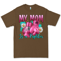 Cacao Breast Cancer My Mom Is A Fighter Premium Tee - Artiststas